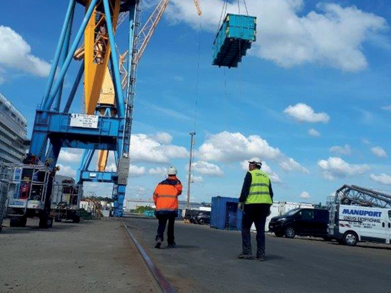 Logistique chantier SPRD Bretagne Logistique chantier SPRD Bretagne
