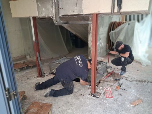 Démantèlement de 4 CTA au Palais des Congrès de Lorient